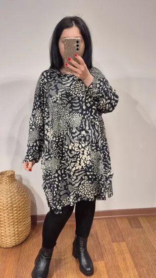 Bluz Premium Sert Fırça Desen 