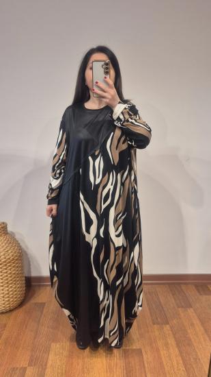 Şalvar model elbise şale desen