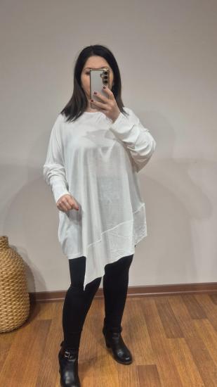 Asimetrik model beyaz renk