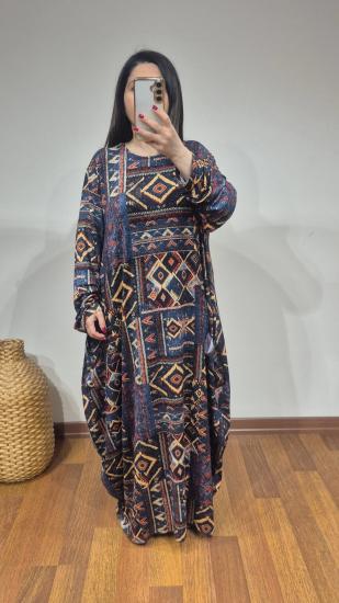 Şalvar model elbise etnik desen